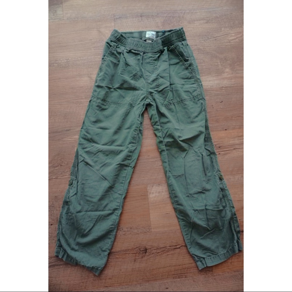 Children’s Place Green Cargo Pants, Youth 8